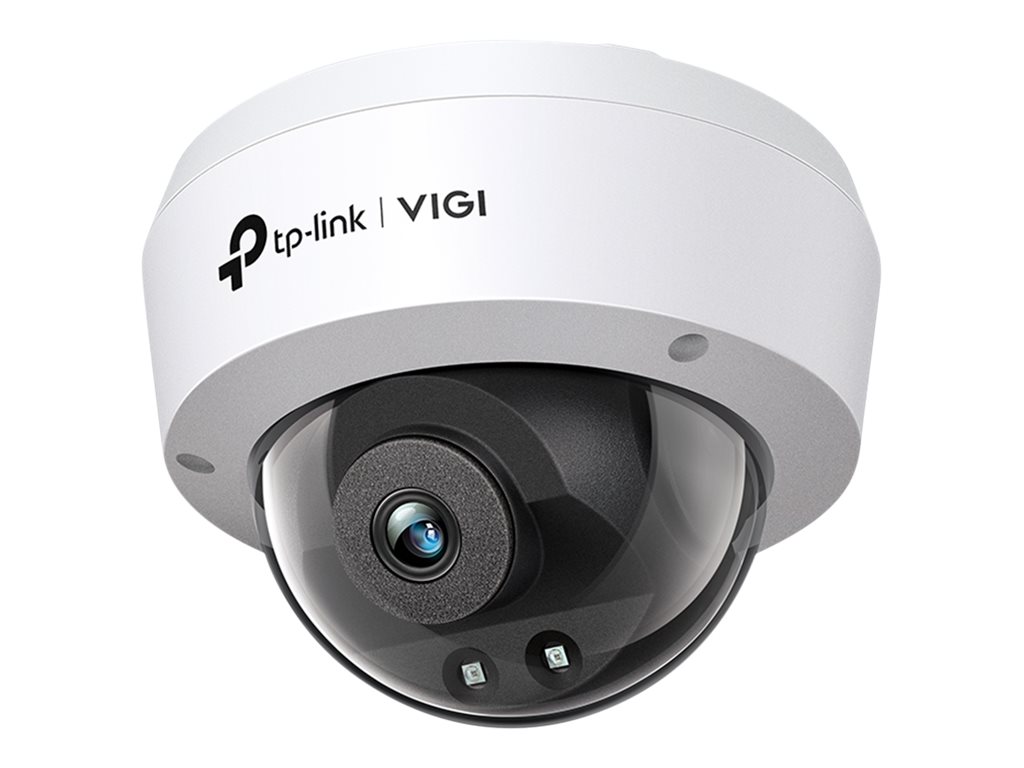 TP-LINK VIGI C300 Series - Netzwerk-Überwachungskamera - schwenken / neigen - Kuppel - vandalismusresistent/wasserfest - Farbe (Tag&Nacht)4 MP - 2560 x 1440 - M12-Anschluss - feste Brennweite - LAN 10