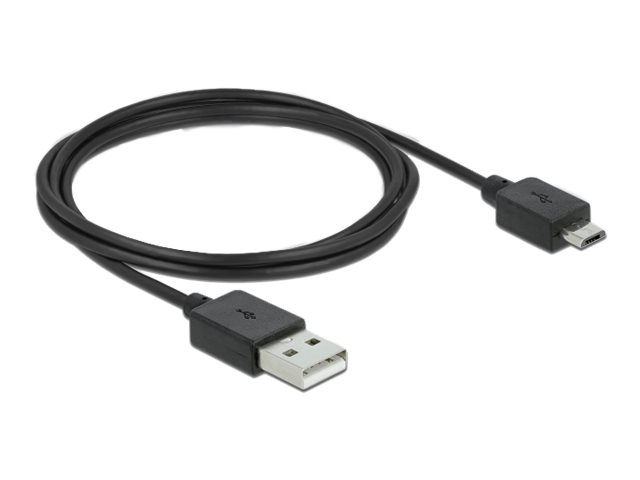Delock Videoadapter - HDMI, Mikro-USB Typ B (nur Strom)zu USB-C weiblich - 24 cm - Schwarz - Unterstützung für 4K60Hz (3840 x 2160) - Lontium LT6711A chipset