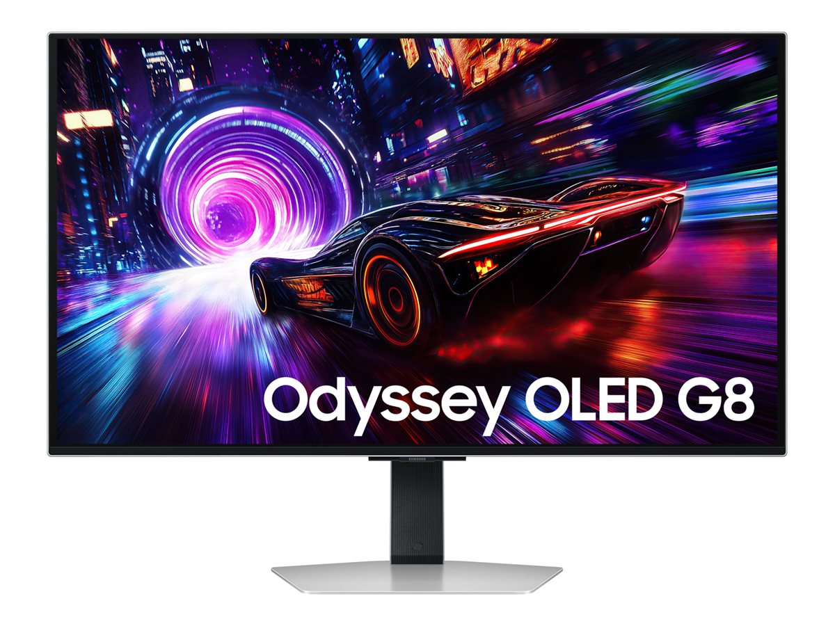 Samsung Odyssey OLED G8 S32FG814SU - G81SF Series - OLED-Monitor - Gaming - 80 cm (32")3840 x 2160 4K UHD (2160p) @ 240 Hz - 260 cd/m² - 1000000:1 - DisplayHDR 400 True Black - 0.03 ms - 2xHDMI - Disp