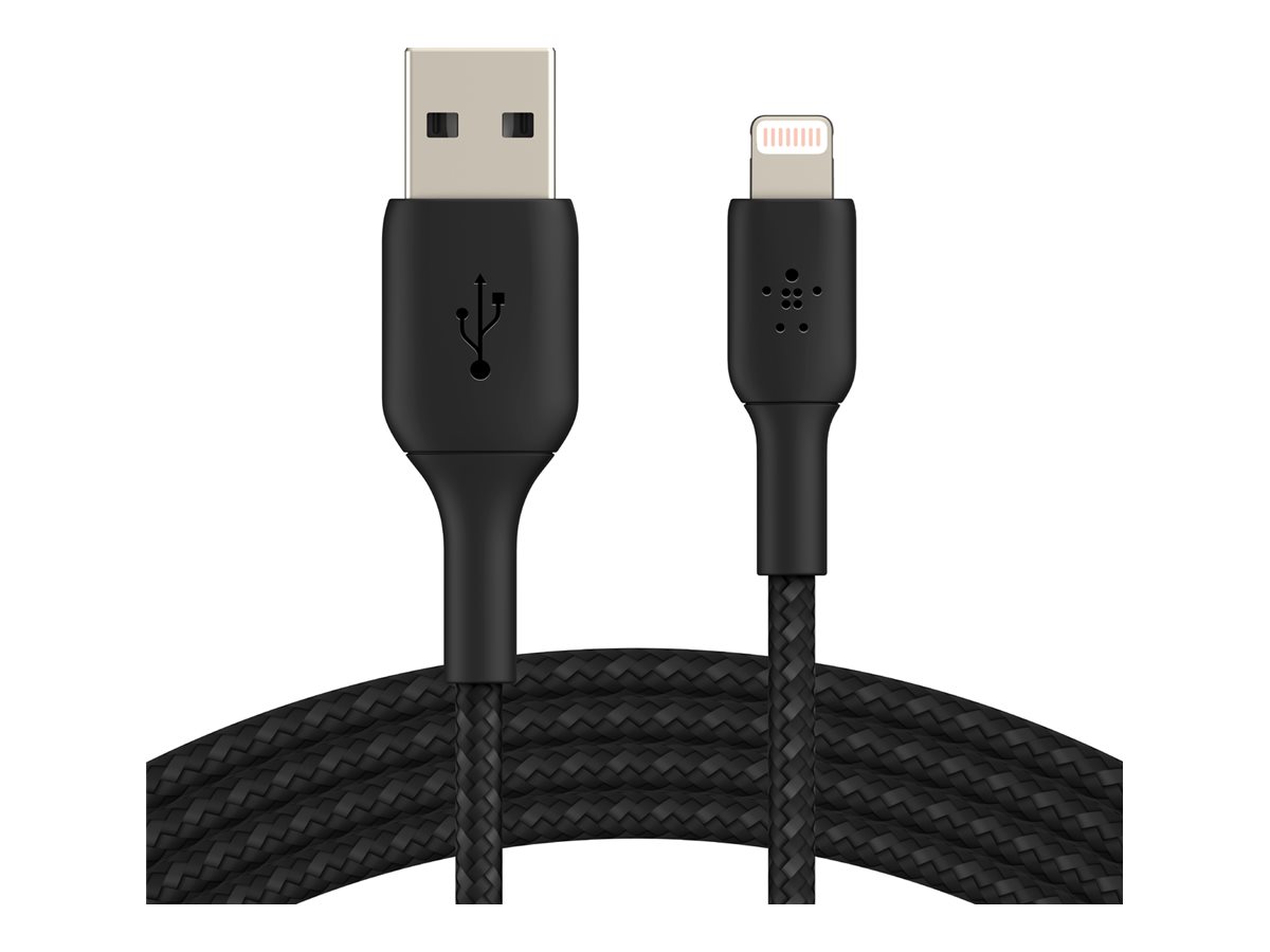 Belkin BoostCharge - Lightning-Kabel - Lightningmännlich zu USB männlich - 15 cm - Schwarz