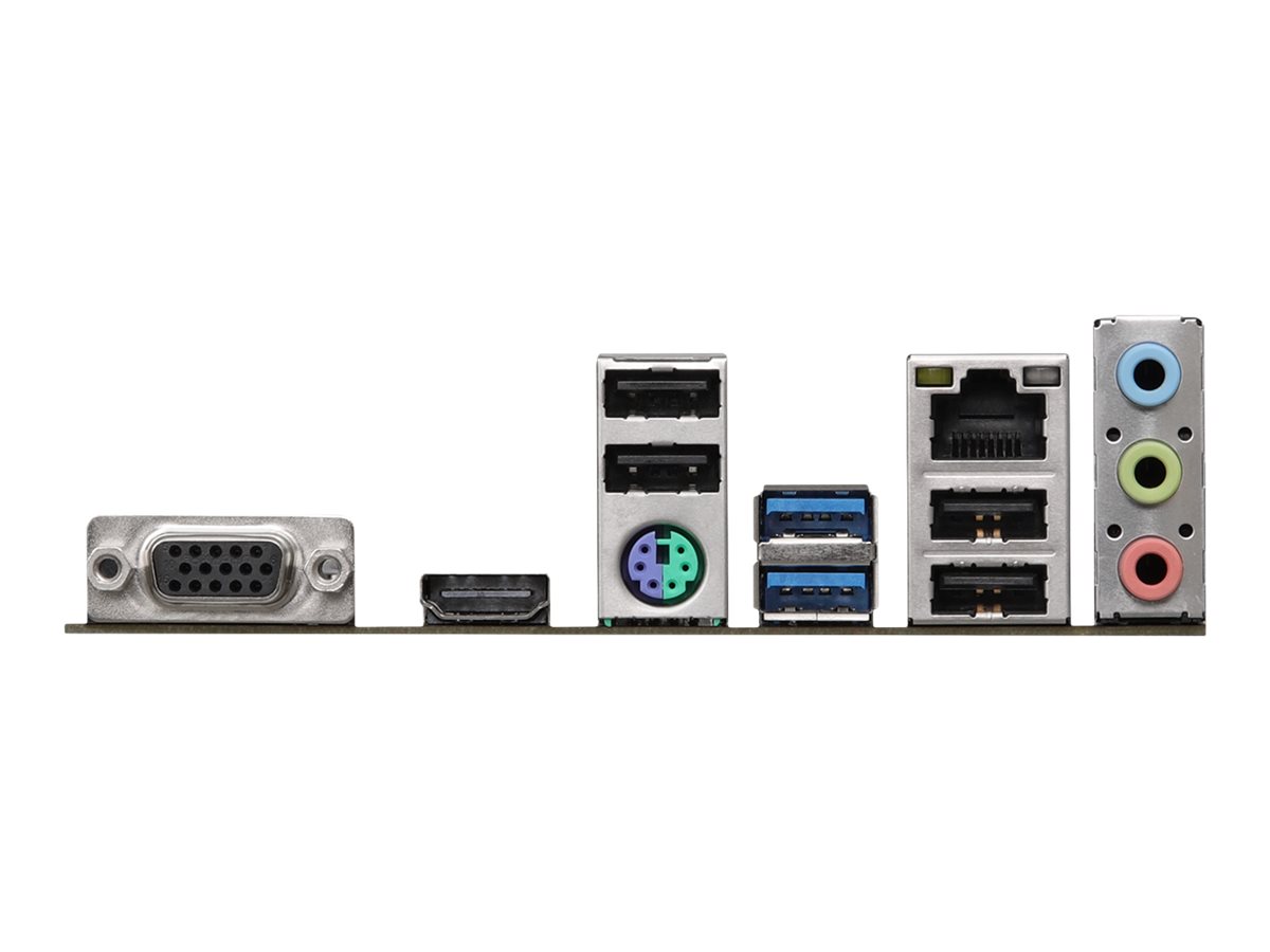 ASRock H610M-HVS/M.2 R2.0 - Motherboard - micro ATX - LGA1700 Sockel - H610 Chipsatz - USB 3.2 Gen 1 - Gigabit LAN - Onboard-Grafik (CPU erforderlich)HD Audio (8-Kanal)