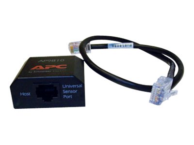APC Dry Contact I/O Accessory - NetzwerkadapterkitSchwarz - für P/N: SMT1000RM1U - SRTL10KRM4UT - SRTL5KRM2UI-HW - SRTL5KRM2UT-HW - SRTL8KRM4UT