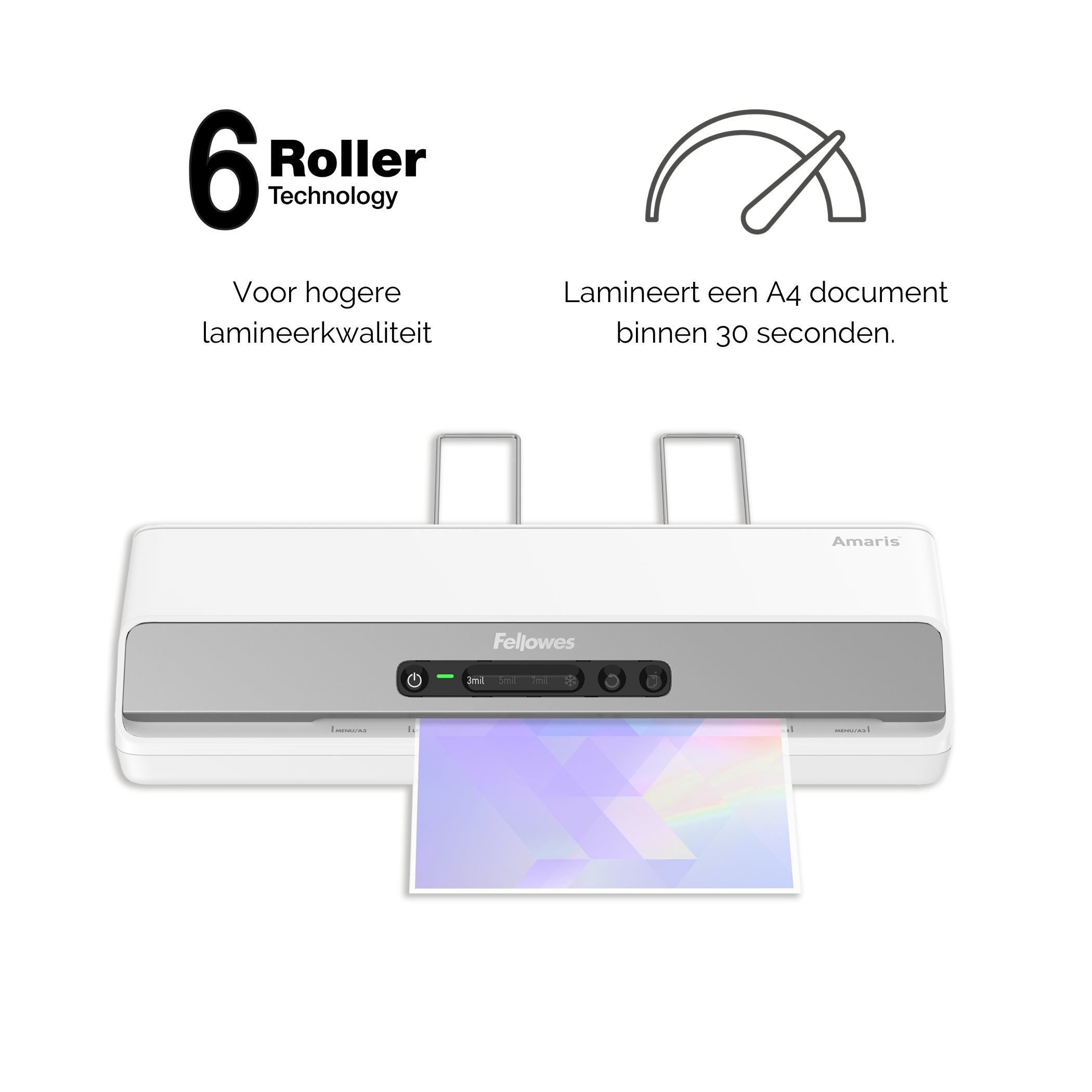 Fellowes Amaris A3 - Laminator - Heiß- oder KaltlaminiererBeutel - 32 cm