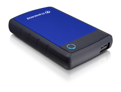 Transcend StoreJet 25H3B - Festplatte - 2 TB - extern (tragbar)2.5" (6.4 cm) - USB 3.0