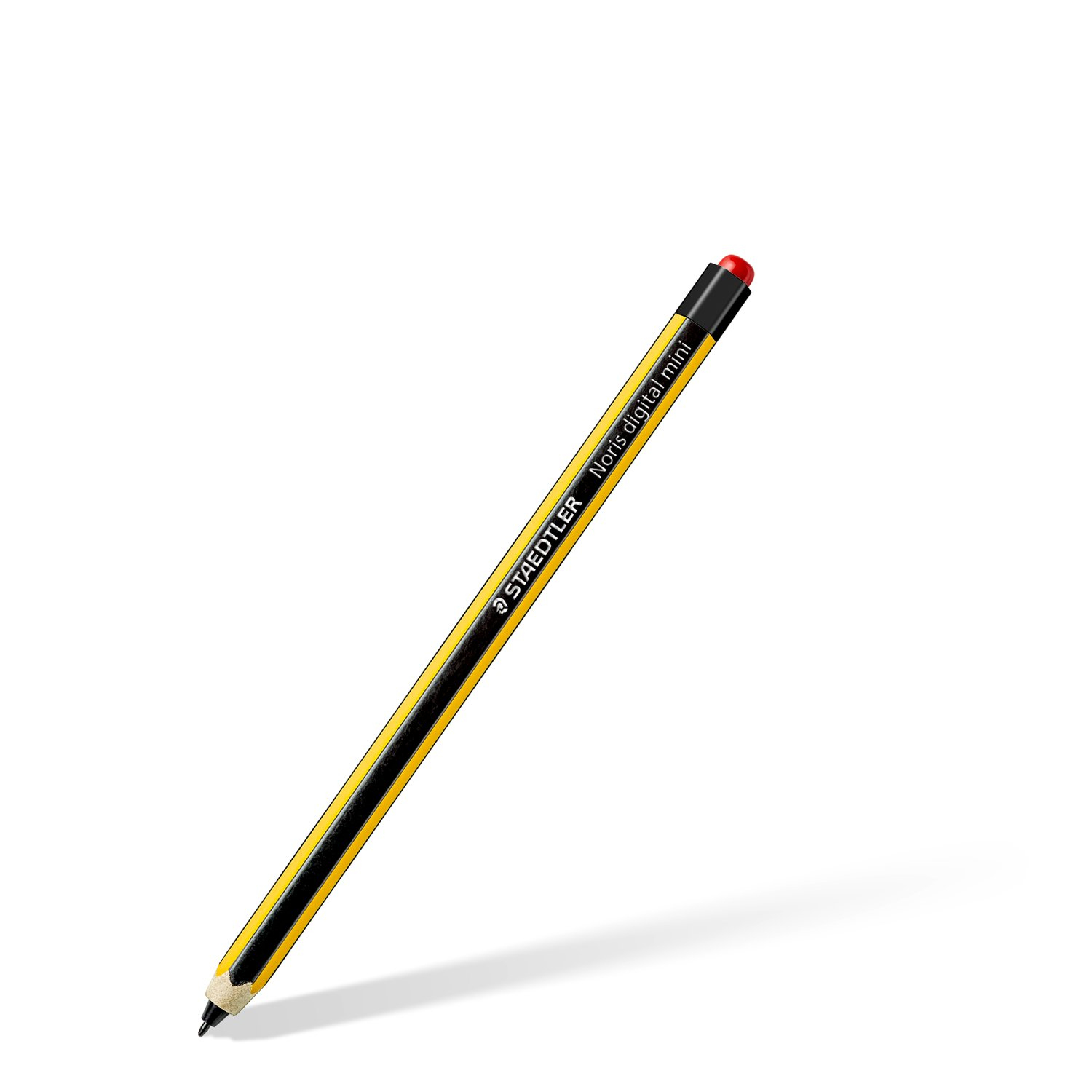 STAEDTLER 180M 22-1, Grafiktablett, Universal, Schwarz, Gelb, Schwarz, Holz, HexagonalStylus - Noris digital mini 180M
