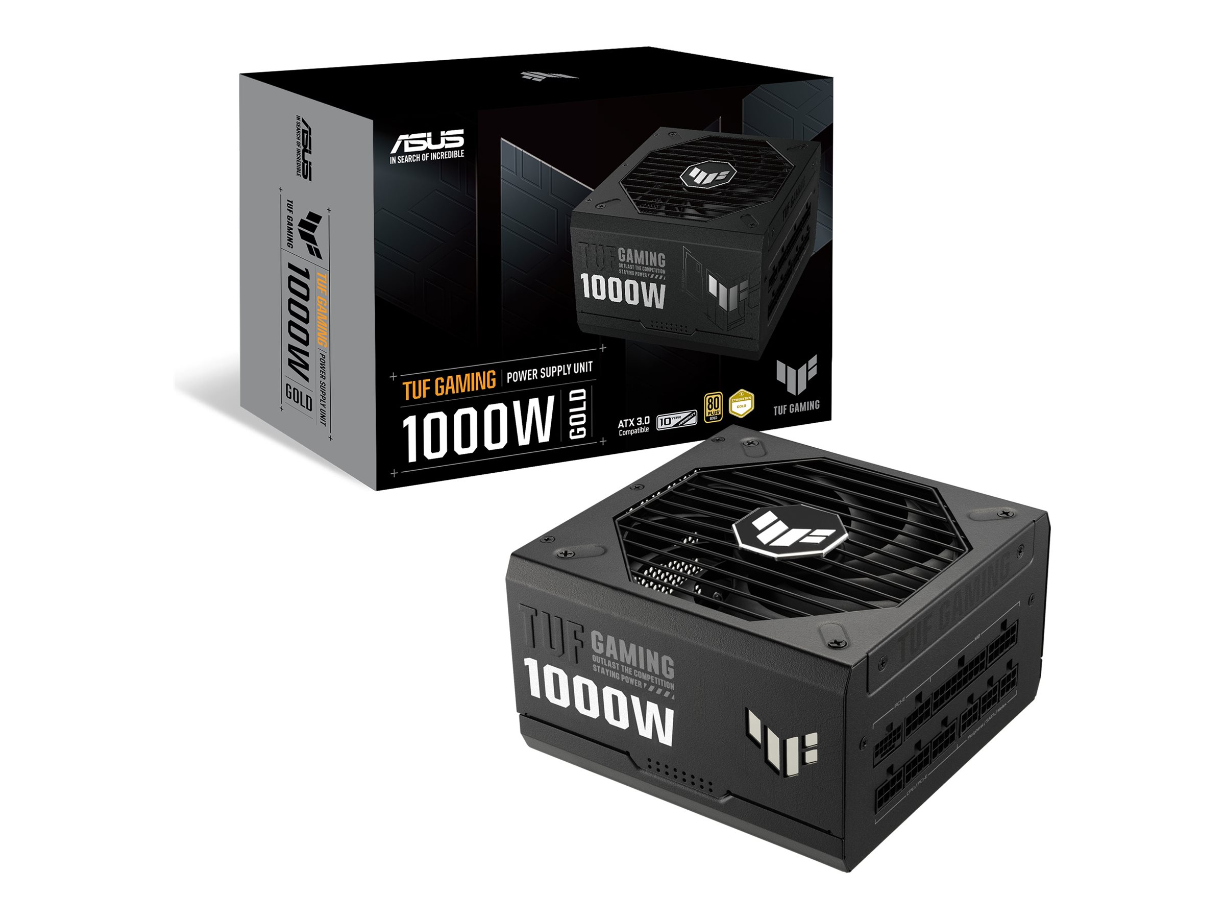 ASUS TUF Gaming - Netzteil (intern) - ATX12V80 PLUS Gold - Wechselstrom 100-240 V - 1000 Watt