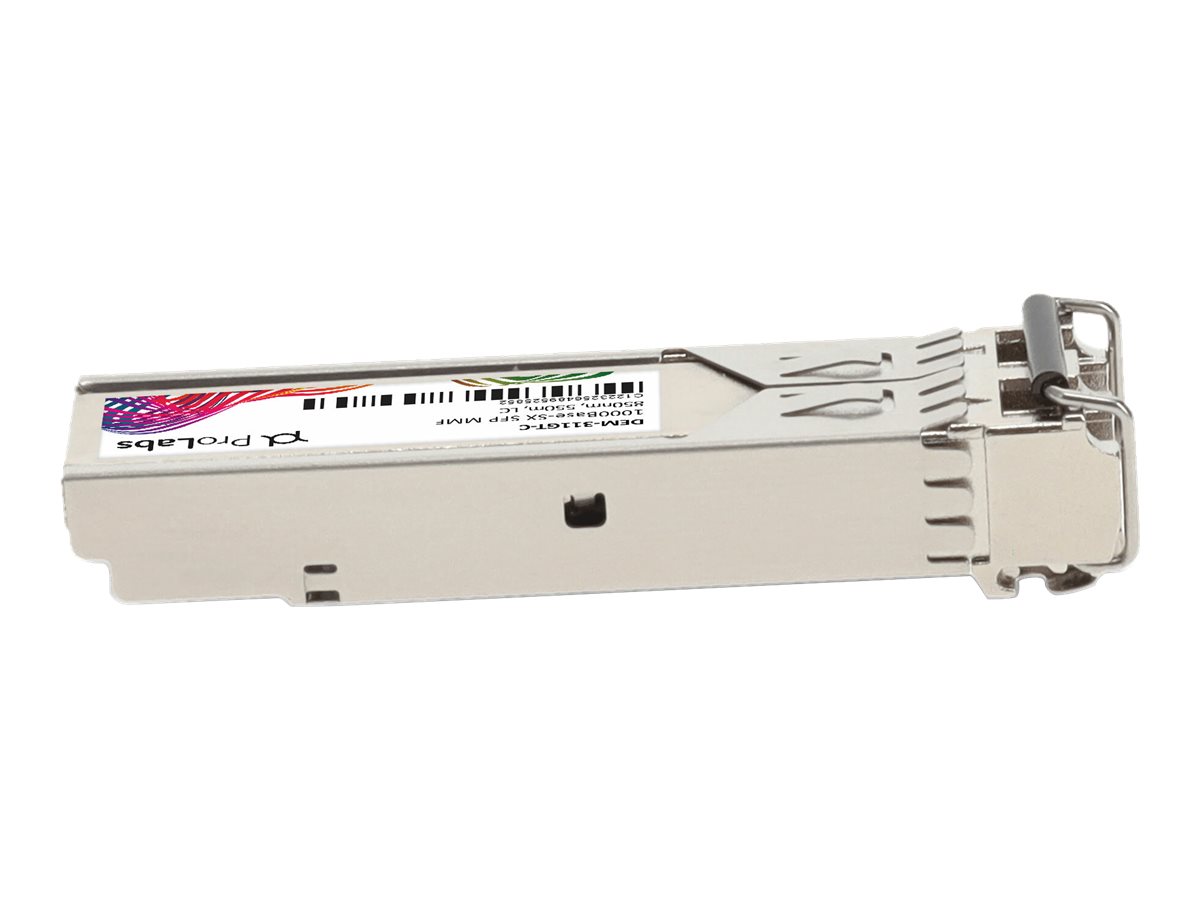 3rd Party ProLabs DEM-311GT-C, Faseroptik, 1000 Mbit/s, SFP, LC, SX, 550 mDuplex - LC-Stecker Duplex - Hot-Swap/Hot-Plug