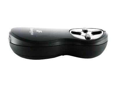 Kensington Si600 Wireless Presenter with LaserPointer - Präsentations-Fernsteuerung - 4 Tasten - Radio - Schwarz
