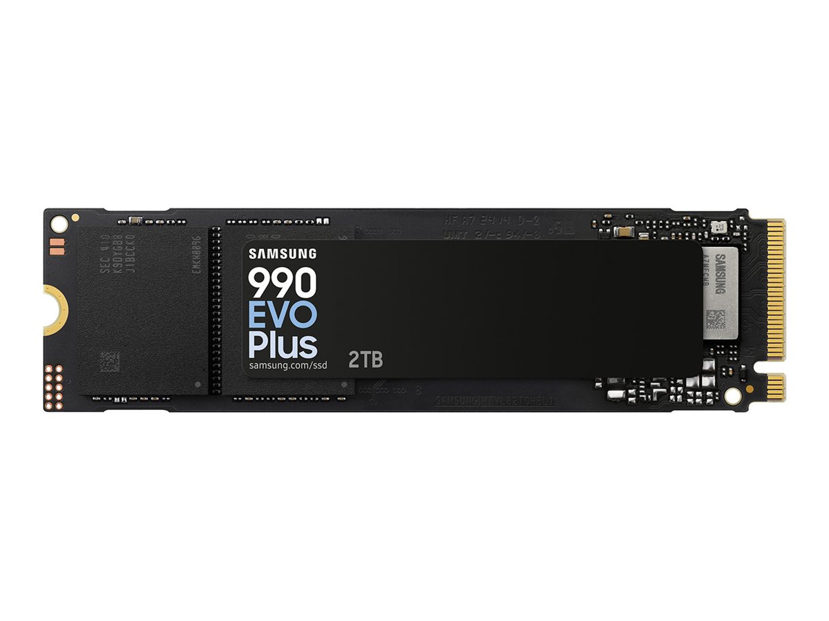 Samsung 990 EVO Plus MZ-V9S2T0 - SSD - verschlüsselt - 2 TB - intern - M.2 2280 - PCIe 5.0 x2 (NVMe)256-Bit-AES - TCG Opal Encryption 2.0