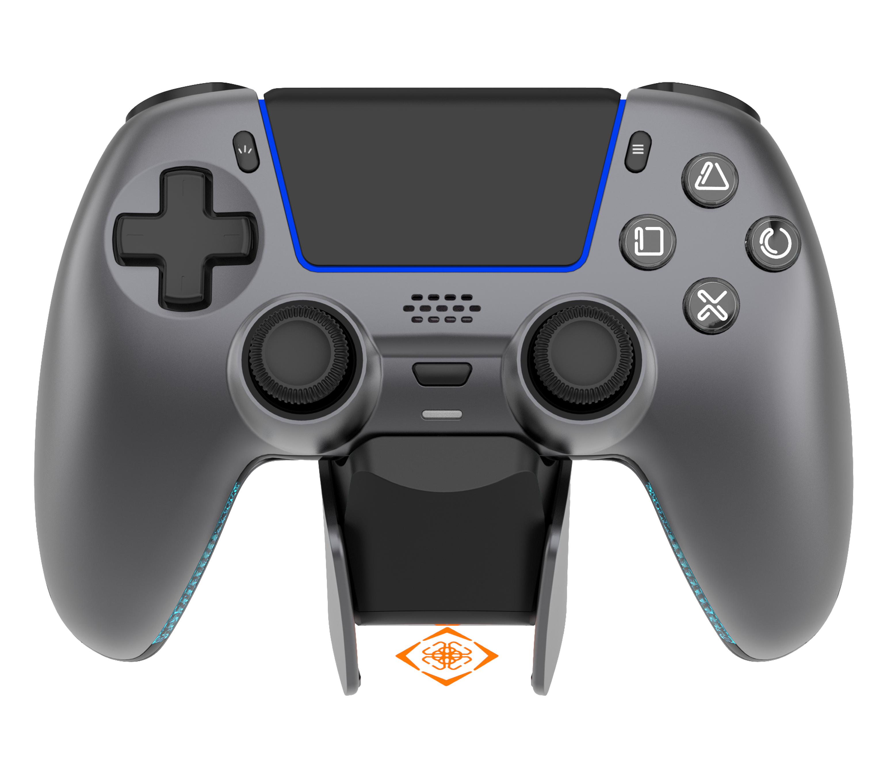 Deltaco GAMING - Game Pad - kabellos - BluetoothGrau - für Android - iOS - PC - Sony PlayStation 5 - Sony PlayStation 5 Pro - Sony PlayStation 5 Slim