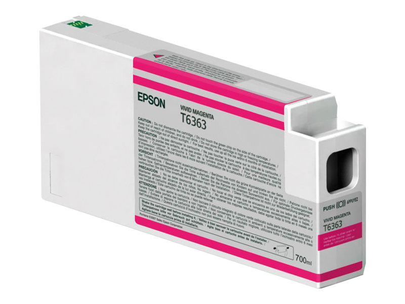 Epson UltraChrome HDR - 700 ml - Vivid Magentaoriginal - Tintenpatrone - für Stylus Pro 7700 - Pro 7890 - Pro 7900 - Pro 9700 - Pro 9890 - Pro 9900 - Pro WT7900