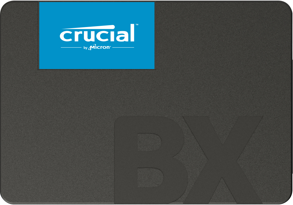 Crucial BX500 - SSD - 500 GB - intern - 2.5" (6.4 cm)SATA 6Gb/s