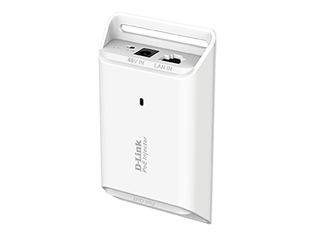 D-Link DPE-101GI PoE Gigabit injector - PowerInjector - für D-Link DAP-2660; AirPremier N PoE Access Point with Plenum-rated Chassis DAP-2360