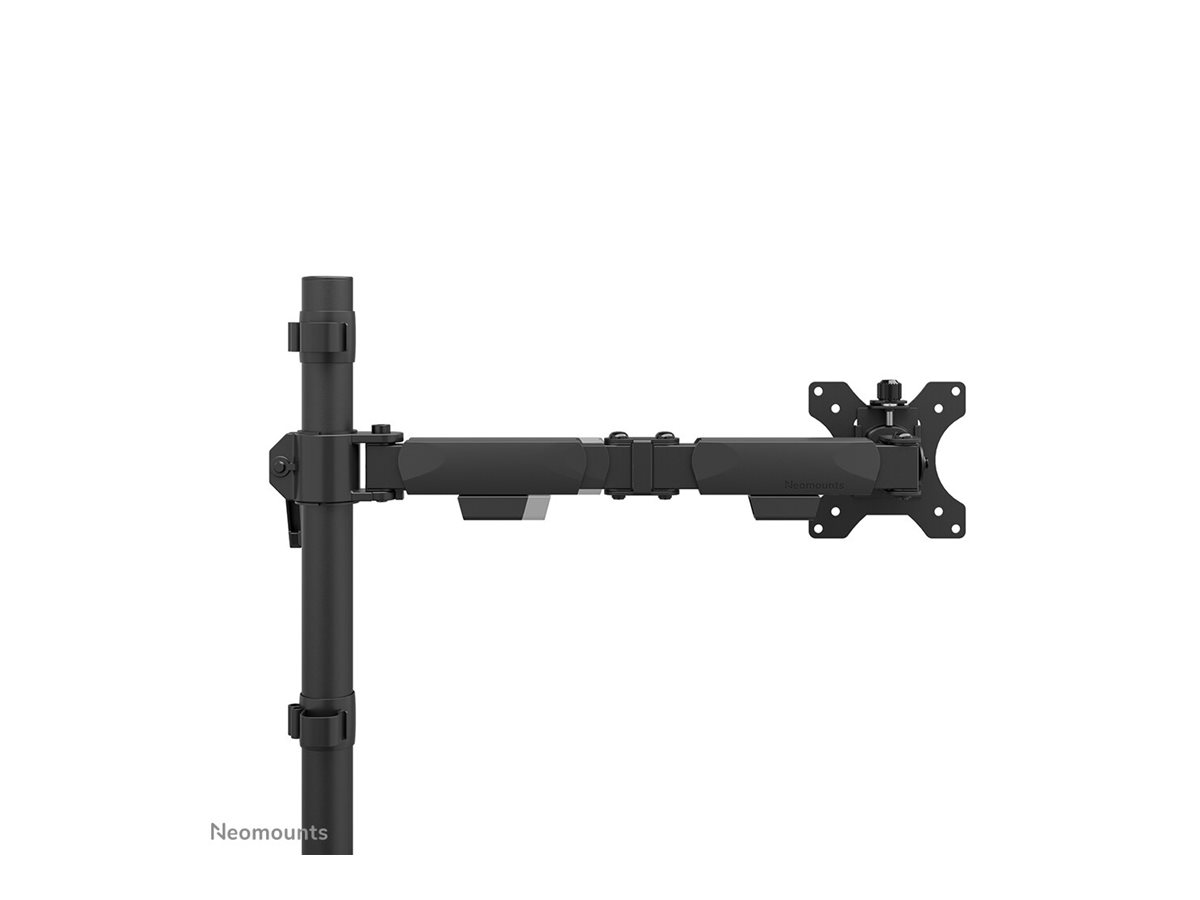 Neomounts DS60-600BL1 - Befestigungskit (Monitorarm, Kabeldurchführungsklemme)Voll beweglich - für Monitor - Stahl - Schwarz - Bildschirmgröße: 25.4-81.3 cm (10"-32") - Tischmontage