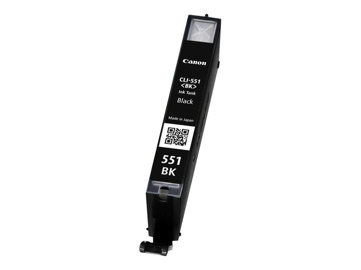 Canon CLI-551BK - 7 ml - Schwarz - originalTintenbehälter - für PIXMA iP8750 - iX6850 - MG5550 - MG5650 - MG5655 - MG6450 - MG6650 - MG7150 - MG7550 - MX725 - MX925