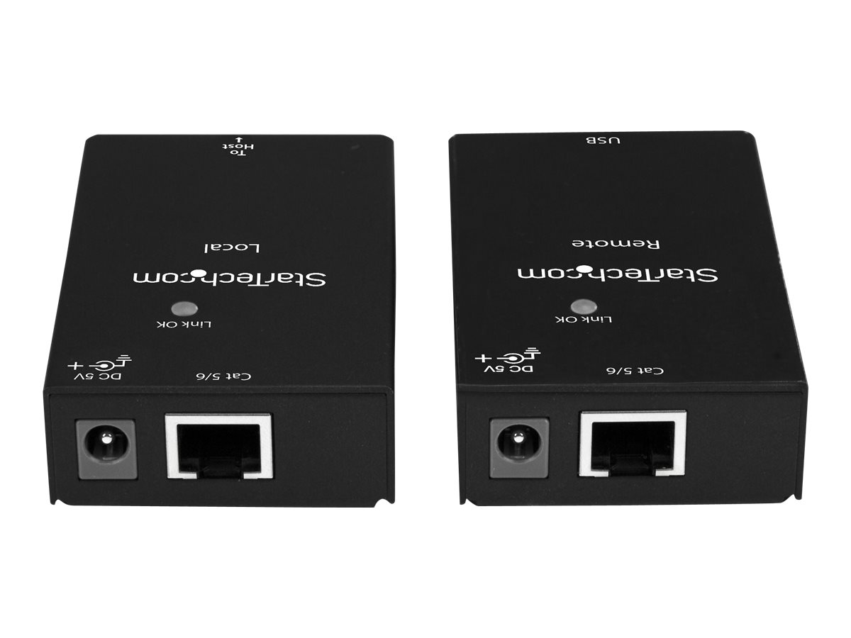StarTech.com Startech 1 Port USB über Cat5 / Cat6 Extender bis zu 40m - USB über Ethernet Verlängerung - USB-Erweiterung - USB 2.0 - über CAT 5e/6 - bis zu 50 m - für P/N: SVA5N3NEUA