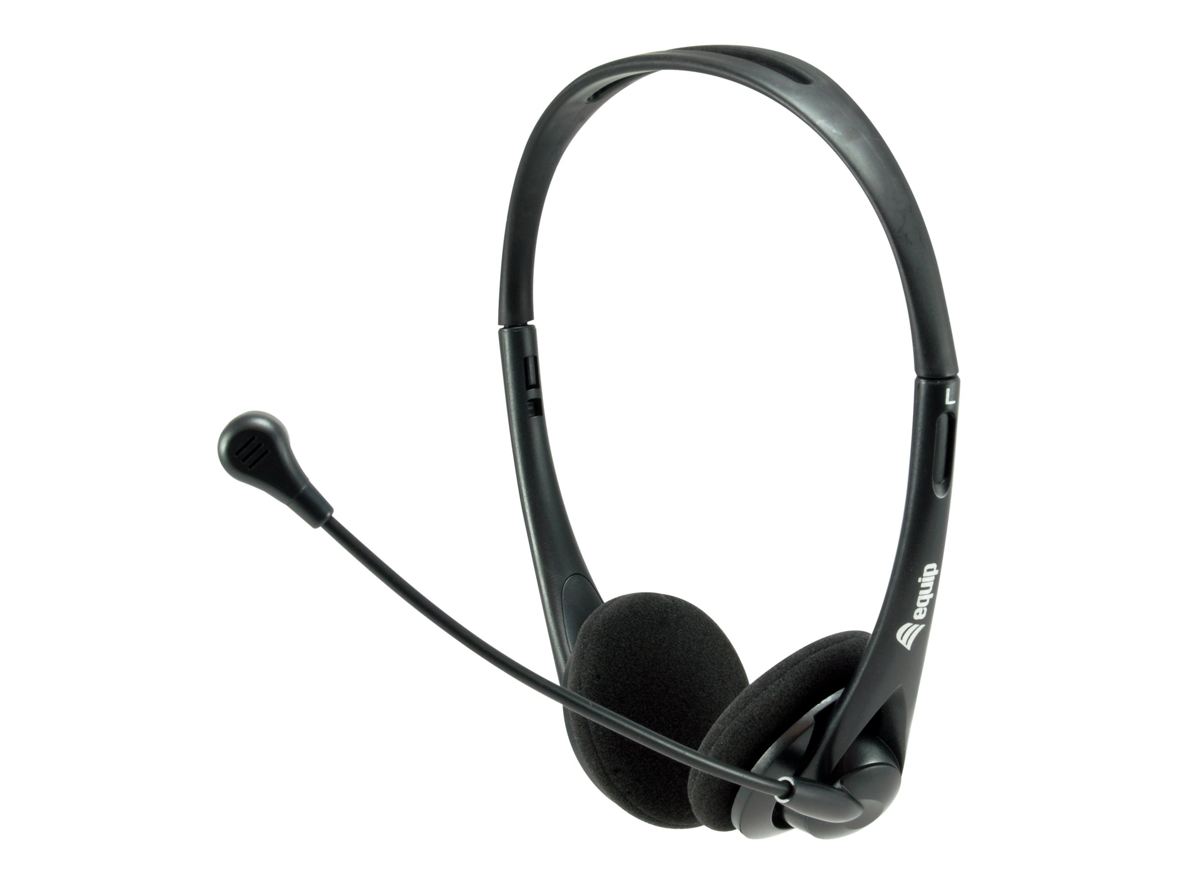 Equip USB-Headset, Kabelgebunden, 20 - 20000 Hz, Büro/Callcenter, 97 g, Kopfhörer, SchwarzUSB-Headset