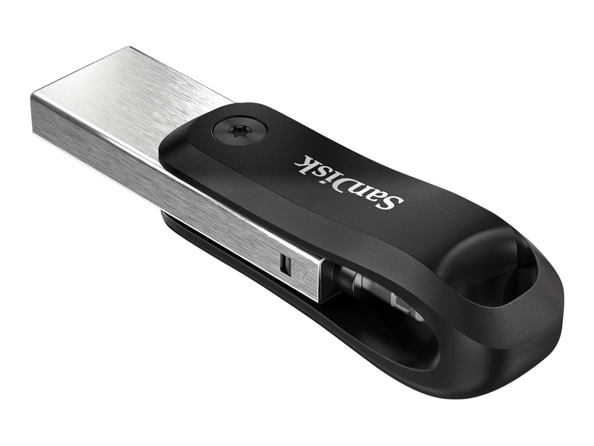 SanDisk iXpand Go - USB-Flash-Laufwerk - 64 GB - USB 3.0 / Lightning - für Apple iPad/iPhone (Lightning)3.0