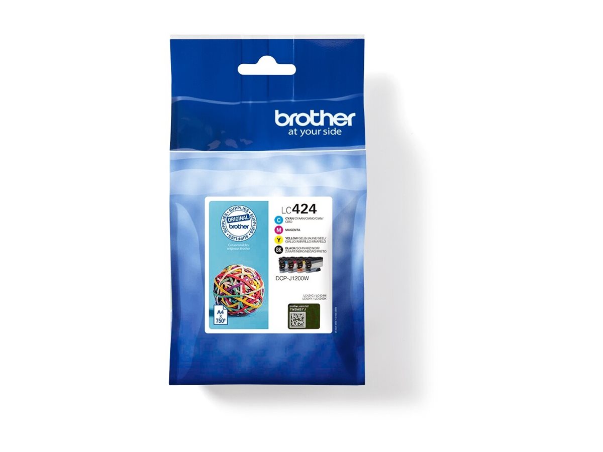 Brother 4er-Pack - Schwarz, Gelb, Cyan, Magenta