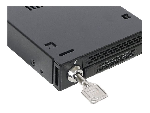 Icy Dock ToughArmor MB833M2K-B - Mobiles Speicher-Rackmit Kühlkörper - M.2 - M.2 NVMe Card - SAS - Schwarz