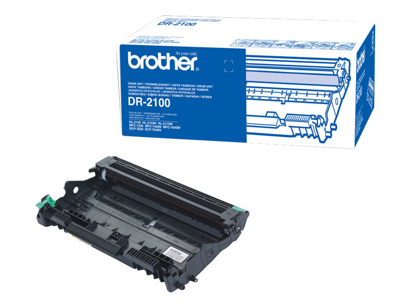 Brother DR2100 - Original - Trommeleinheitfür Brother DCP-7045N - HL-2150N - MFC-7320 - MFC-7840N; Justio DCP-7040