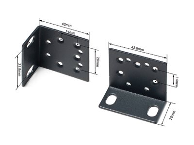TP-LINK Rackmontagesatz - 48.3 cm (19") - fürDeltaStream DS-P7001-08; JetStream TL-SG2218 - SG3210 - SG3428 - SG3452 - SX3016; Omada ER8411