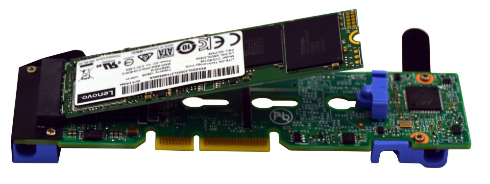 Lenovo ThinkSystem M.2 Mirroring Enablement KitSpeicher-Controller - M.2 - SATA 6Gb/s - für ThinkAgile VX Certified Node 7Y94; ThinkAgile VX3320 Appliance; VX7520 Appliance