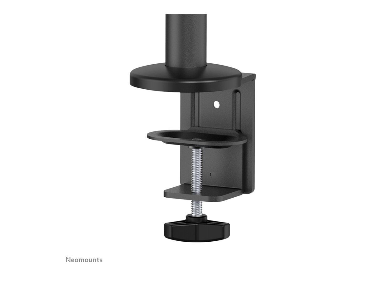 Neomounts DS60-425BL1 - Befestigungskit (Spannbefestigung für Tisch, Tisch-Kabeldurchführung, VESA Adapterplatte, Monitorarm)vollbeweglicher einstellbarer Arm - für LCD-Display - Stahl - Schwarz - Bil