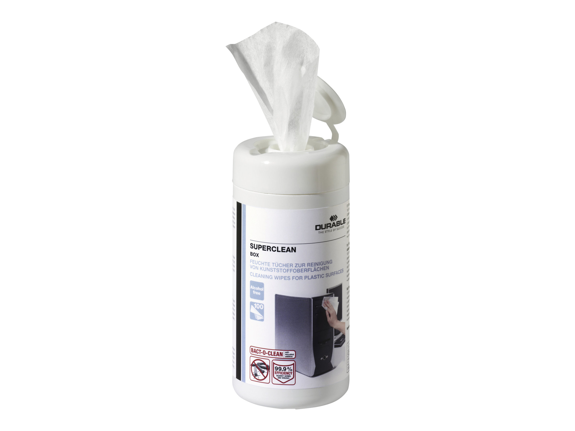 Durable Superclean Box - Reinigungstücher (Wipes)