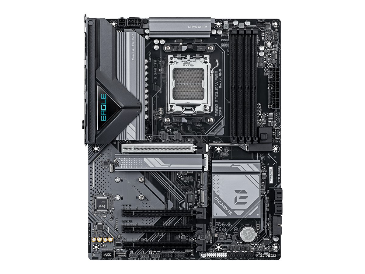 Gigabyte B850 EAGLE WIFI6E - Motherboard - ATX - Socket AM5 - AMD B850 Chipsatz - USB-C 3.2 Gen 1, USB 3.2 Gen 2, USB 3.2 Gen 1 - Wi-Fi 6E, Bluetooth, Gigabit LAN - Onboard-Grafik (CPU erforderlich)HD