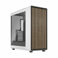 Fractal Design North XL - Tower - E-ATX - Seitenteil mit Fenster (gehärtetes Glas)keine Spannungsversorgung (ATX) - Chalk White - USB/Audio/Mic