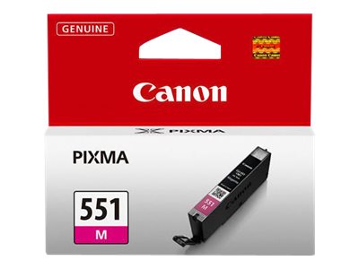 Canon CLI-551M - 7 ml - Magenta - originalTintenbehälter - für PIXMA iP8750 - iX6850 - MG5550 - MG5650 - MG5655 - MG6450 - MG6650 - MG7150 - MG7550 - MX725 - MX925