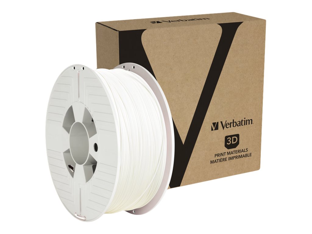 Verbatim Weiß, RAL 9003 - 1 kg - 396 m - ABS-Filament (3D)