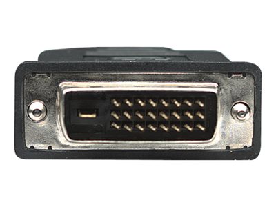 Manhattan HDMI to DVI-D 24+1 Cable, 1m, Maleto Male - Black - Dual Link - Compatible with DVD-D -  - Polybag - Adapterkabel - Dual Link - HDMI männlich zu DVI-D männlich - 1 m - abgeschirmt - Schwarz