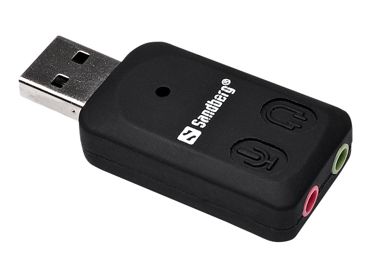 SANDBERG USB to Sound Link - Soundkarte - StereoUSB