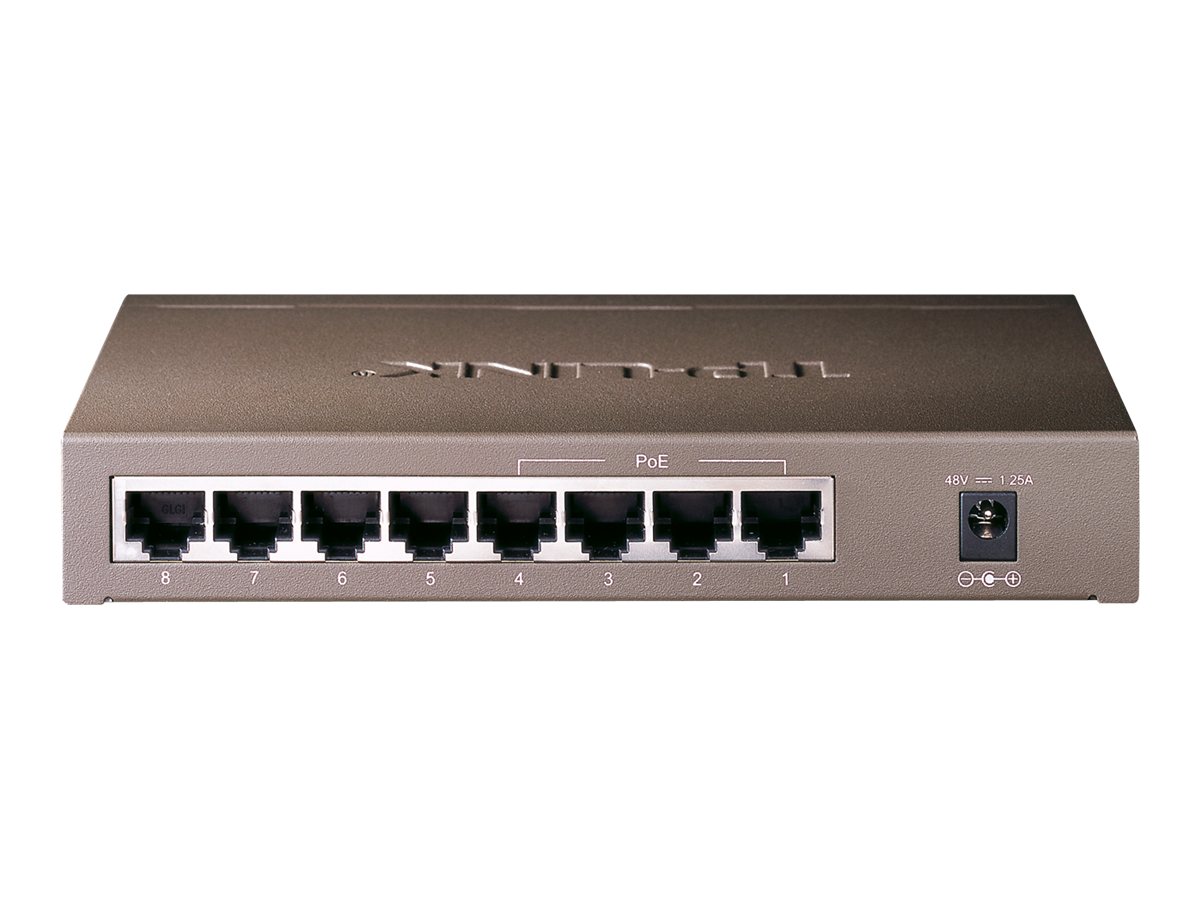 TP-LINK TL-SF1008P - Switch - 4 x 10/100 (PoE)+ 4 x 10/100 - Desktop - PoE