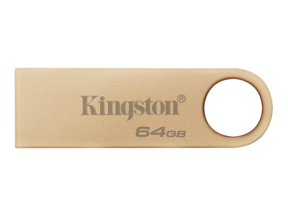 Kingston DataTraveler SE9 G3 - USB-Flash-Laufwerk64 GB - USB 3.2 Gen 1 - Gold