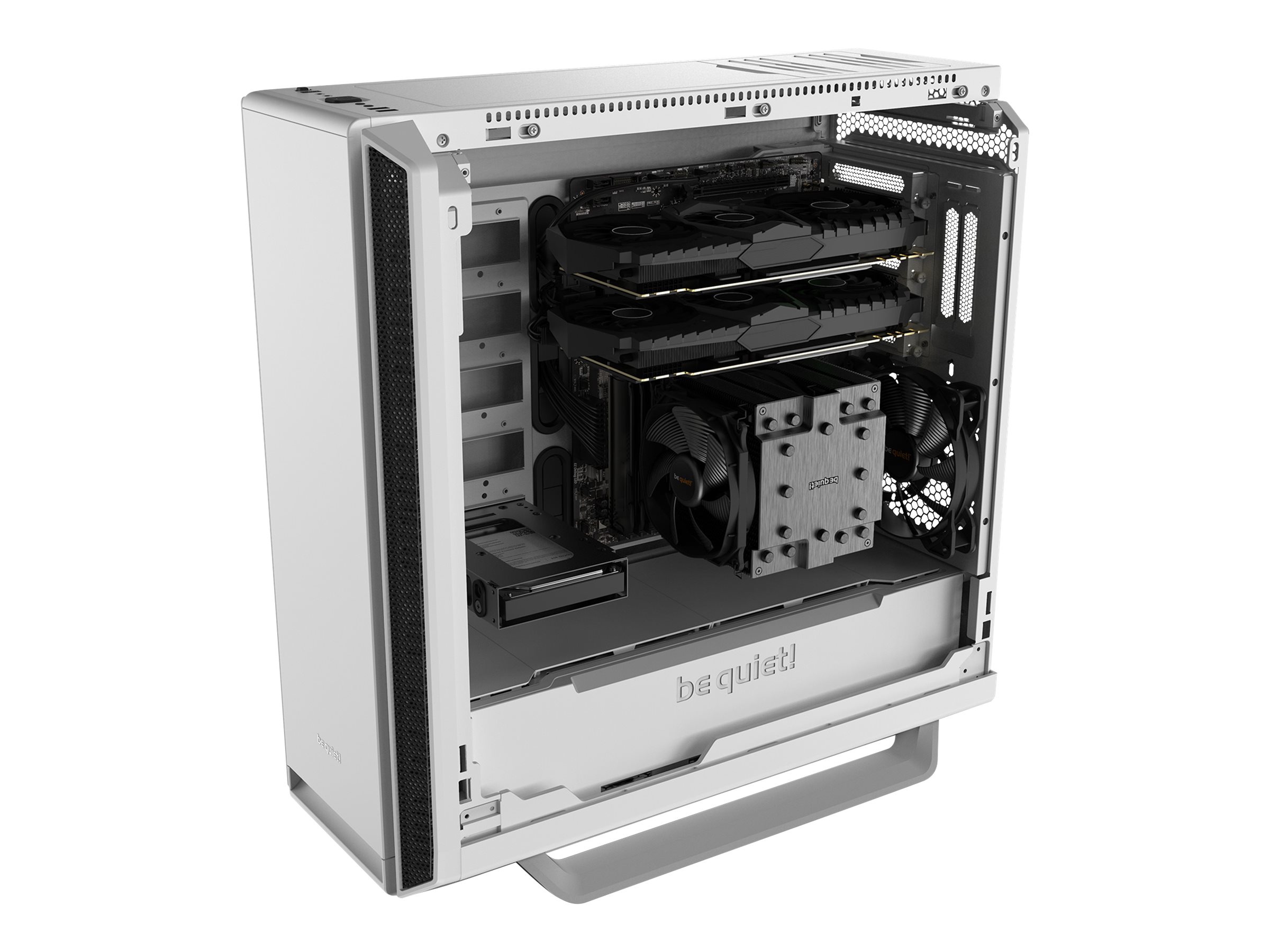 Be Quiet! Silent Base 802 - Tower - E-ATX - keine Spannungsversorgung (ATX / PS/2) weiß - USB/Audio