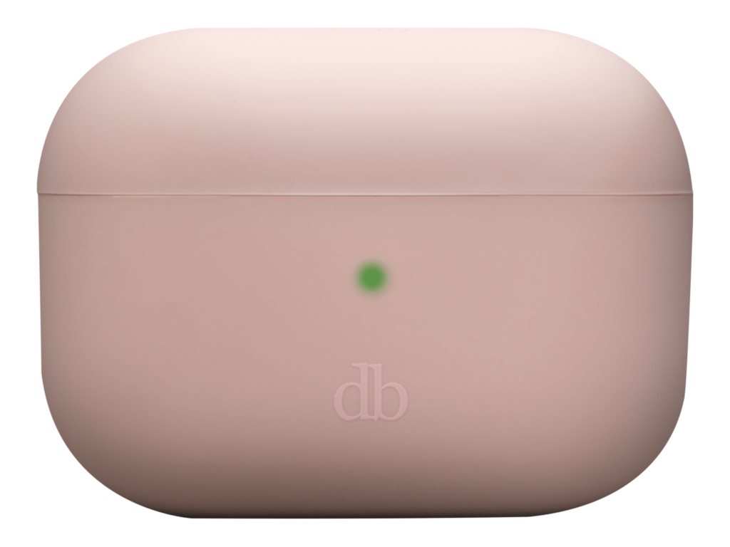 dbramante1928 Costa Rica - Tasche für kabellose Ohrhörer - recycelter Kunststoff, Silikon - rosa sandfarben - für Apple AirPods Pro (2. Generation)Zubehör Mobiltelefone