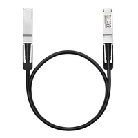 TP-LINK Omada SM9220-1M V1 - 100GBase DirektanschlusskabelQSFP28 zu QSFP28 - 1 m - twinaxial - IEEE 802.3/IEEE 802.3ba/EEE 802.3bj/SFF-8636/SFF-8679/SFF-8663 - passiv