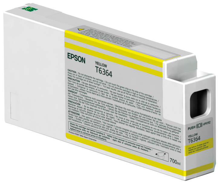 Epson UltraChrome HDR - 700 ml - Gelb - originalTintenpatrone - für Stylus Pro 7700 - Pro 7890 - Pro 7900 - Pro 9700 - Pro 9890 - Pro 9900 - Pro WT7900