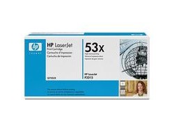 HP 53X - Hohe Ergiebigkeit - Schwarz - original - LaserJet - Tonerpatrone (Q7553X)für LaserJet M2727nf MFP - M2727nfs MFP - P2014 - P2014n - P2015 - P2015d - P2015dn - P2015n - P2015x