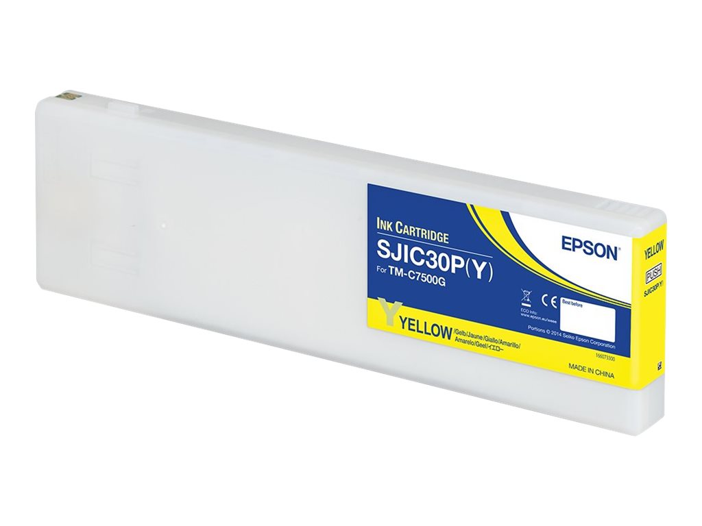Epson SJIC30P(Y) - 294.3 ml - Gelb - originalTintenpatrone - für ColorWorks TM-C7500G