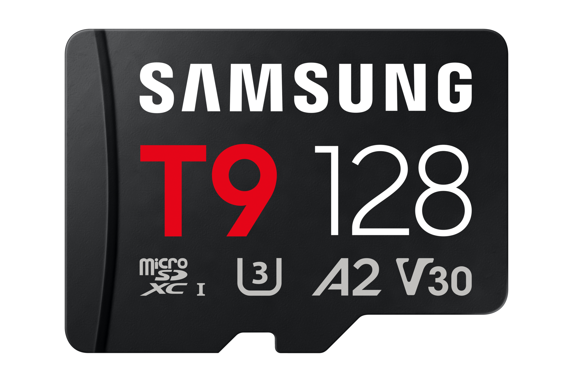 Samsung T9 microSDXC™ UHS-I Speicherkarte - 128 GB ‎ ‎, 128 GB, MicroSDXC, UHS-I, 200 MB/s, 130 MB/s, Class 3 (U3)T9 microSDXC™ UHS-I Speicherkarte - 128 GB ‎ ‎