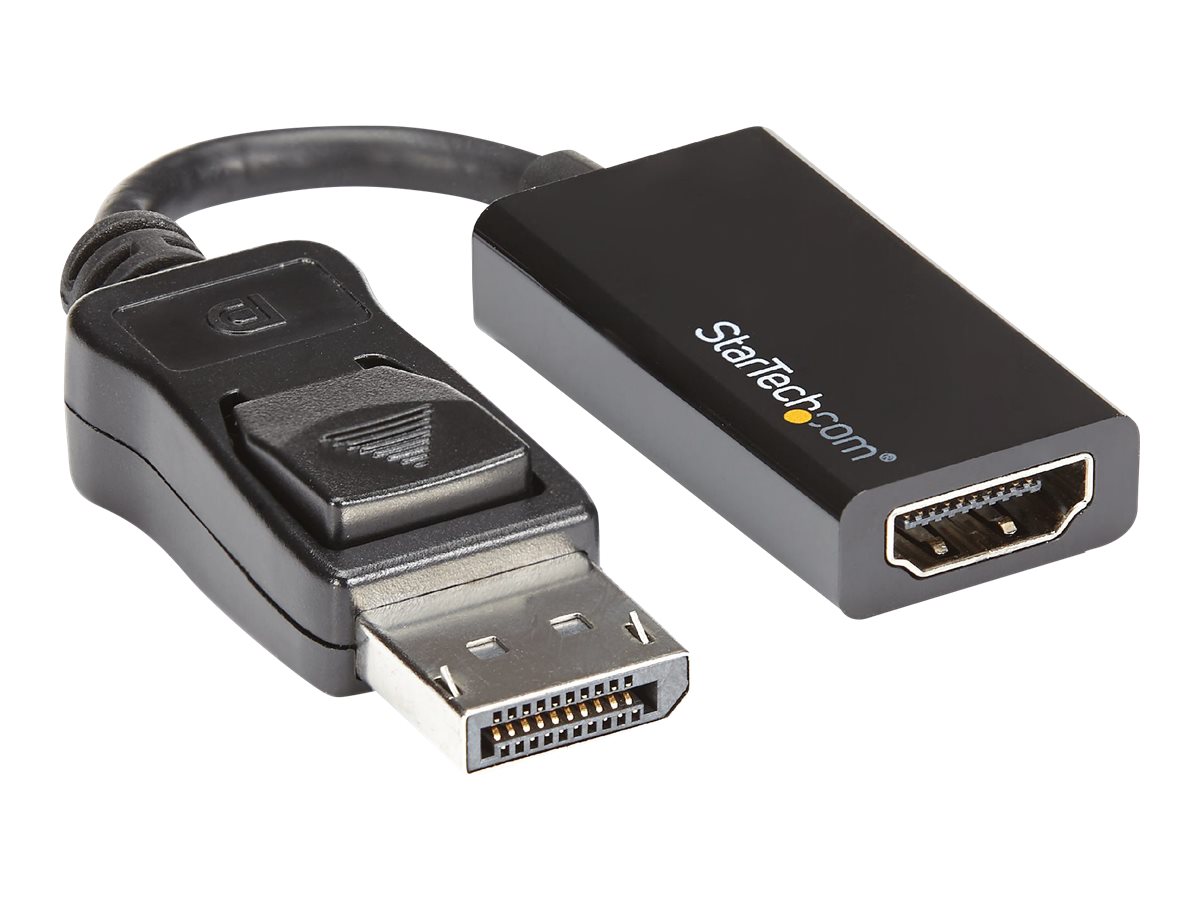 StarTech.com StarTech DisplayPort auf HDMI Adapter - 4K DPzu HDMI Konverter - UHD 4K 60Hz - Videokonverter - DisplayPort - HDMI - für P/N: DK30C2DAGPD - TB32DP14 - TB32DP2T - TB3DK2DHV - TB3DK2DHVUE