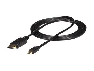 StarTech.com 3m Mini DisplayPort 1.2 auf DisplayPort Adapterkabel - mDP zu DP 4k x 2k Kabel - St/St - DisplayPort-Kabel - Mini DisplayPort (M)zu DisplayPort (M) - 3 m - für P/N: CDP2MDPEC - CDP2MDPFC