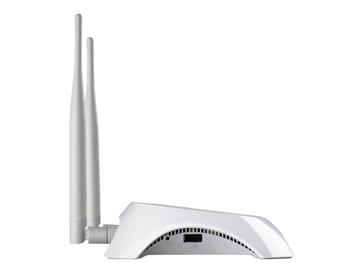 TP-LINK 3G/4G-WLAN-Router, Wi-Fi 4 (802.11n), Einzelband (2,4GHz), Ethernet/LAN, Schwarz, Weiß, Tabletop-Router3G/4G-WLAN-Router