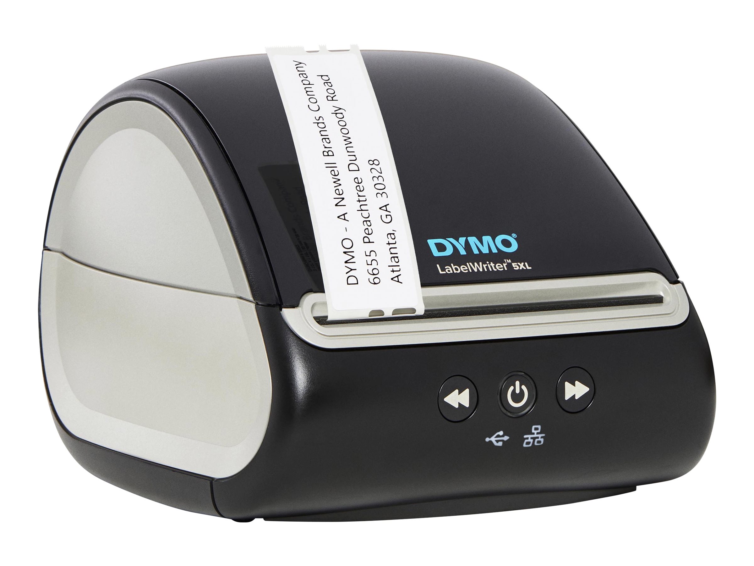 Dymo LabelWriter 5XL - Etikettendrucker - Thermodirekt - Rolle (11,5 cm)300 dpi - bis zu 53 Etiketten/Min. - USB 2.0 - LAN