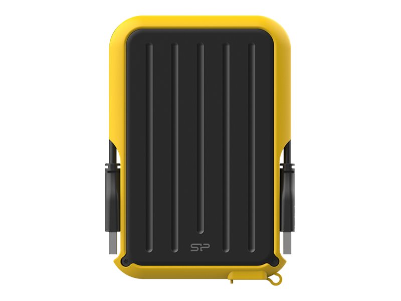 Silicon Power Armor A66 - Festplatte - 2 TB - extern (tragbar)USB 3.2 Gen 1 - Schwarz/Gelb