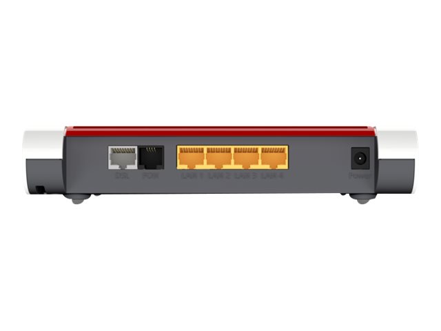 FRITZ! Box 7530 AX, Wi-Fi 6 (802.11ax), Dual-Band (2,4 GHz/5 GHz), Ethernet/LAN, ADSL, Grau, Rot, Weiß, Tabletop-RouterBox 7530 AX (Germany) - VDSL - ADSL line - DSL - Wi-Fi 6 - Mesh - 4x Gigabit Ethe